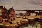 Jean-Baptiste-Camille Corot Honfleur oil on canvas